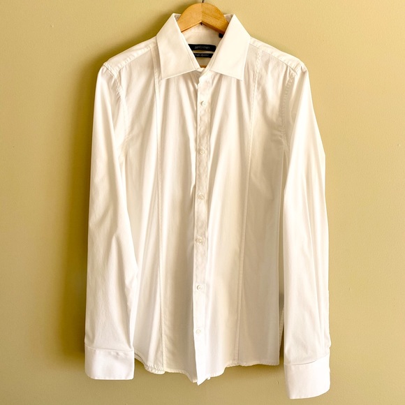 👔 White Tailored Dress Shirt - Picture 2 of 2